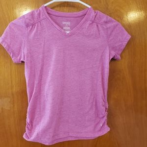 Girls pull over with side ruching